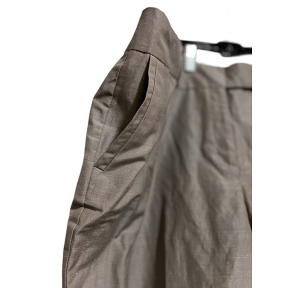 NWT Women's Ann Taylor Plus Gray Curvy Trousers Size 18 - Picture 4 of 8